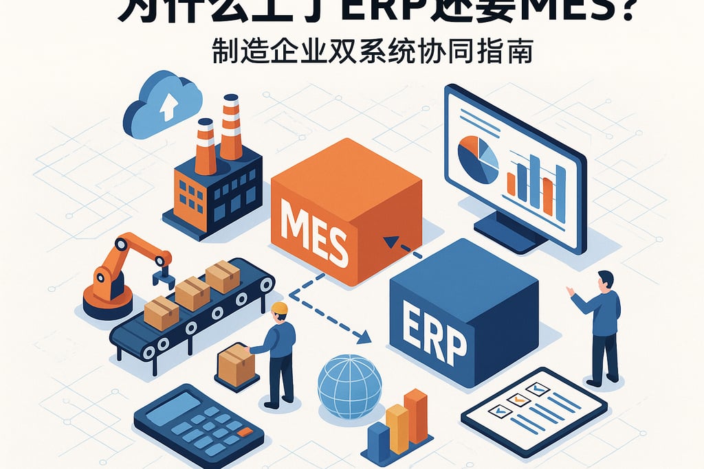 为什么上了ERP还要MES？制造企业双系统协同指南  